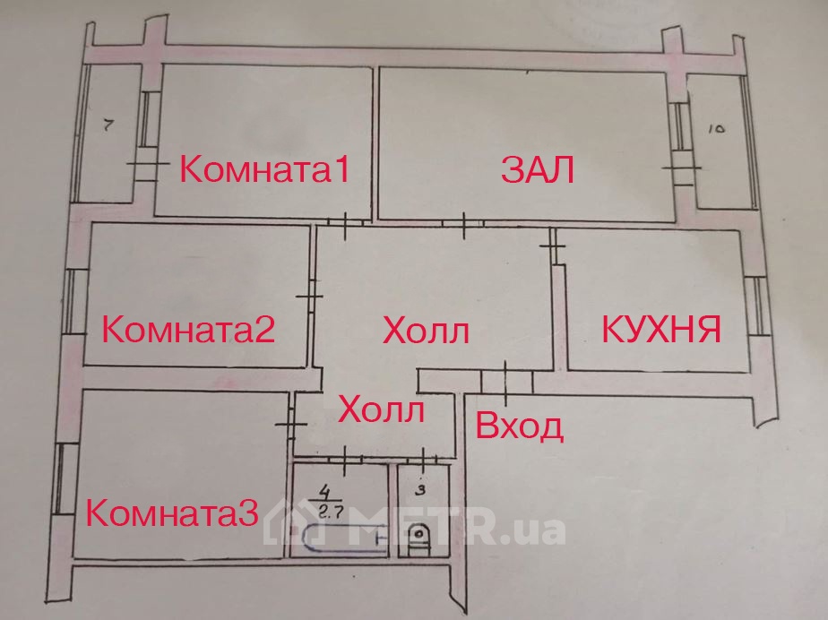 Фото квартиры, пгт Таирово, 40 Лет Победы 49 (11302-8)