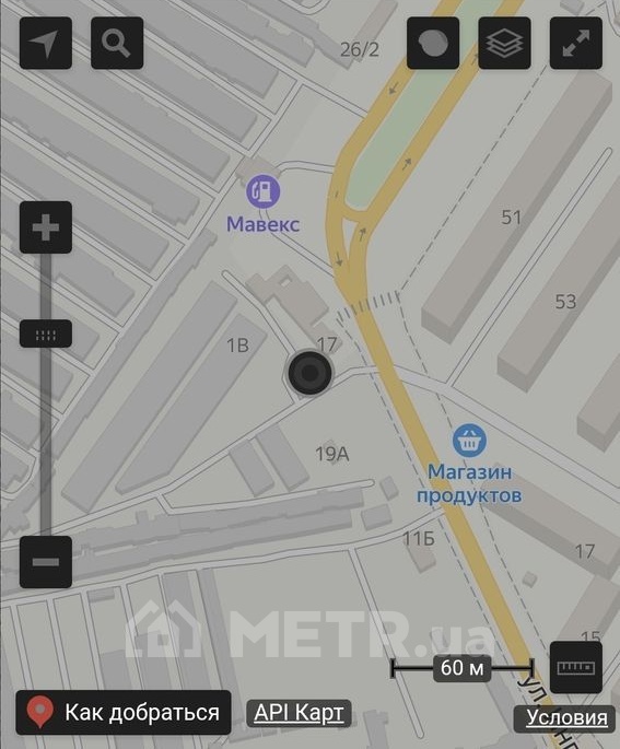Фото места на стоянке, г. Одесса, Ветеран ВС-91, ул. Инглези (16050-1)
