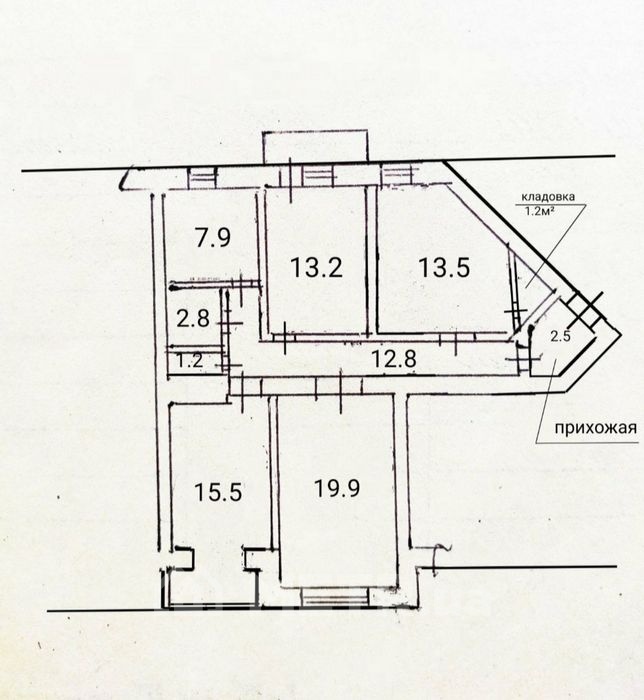 Фото квартиры, г. Черноморск, ул. Виталия Шума 6 (17205-6)
