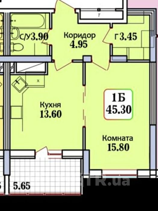 Фото квартиры, г. Одесса, ул. Героев Крут 27А (СТР) (18937-1)
