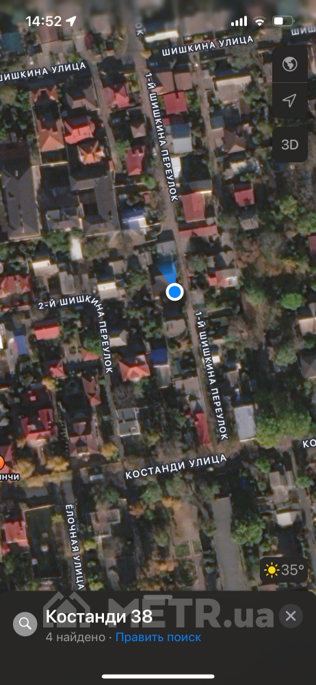 Фото части дома, г. Одесса, ул. Костанди 38 (19016-50)