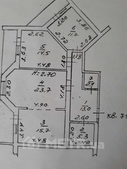 Фото квартиры, г. Одесса, проспект Шевченко 8/13 (20486-1)