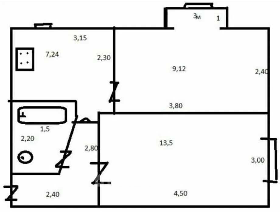 Фото квартиры, г. Одесса, Балтская Дорога 45 (20615-1)