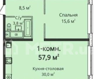 Фото квартиры, г. Одесса, Гагаринское Плато 4 (СТР) (21112-8)
