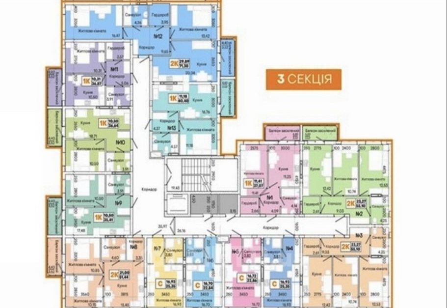 Фото квартиры, г. Одесса, ул. Краснослободская 56 (21151-3)