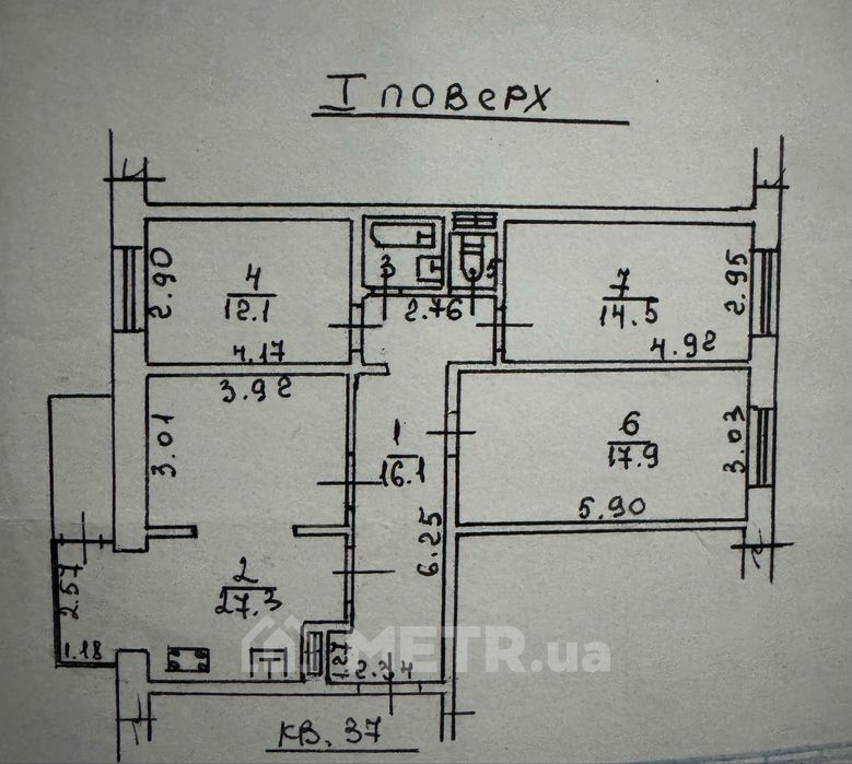 Фото квартиры, г. Одесса, ул. Курская 161 (21216-21)