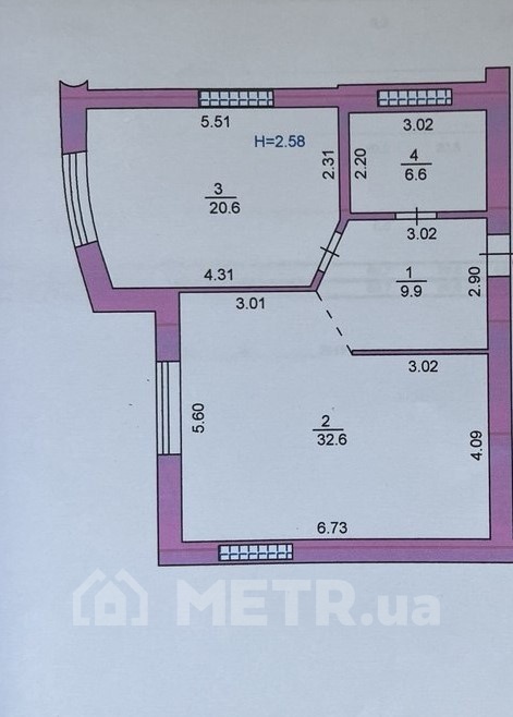 Фото квартиры, г. Черноморск, ул. Парусная 1О (21449-12)