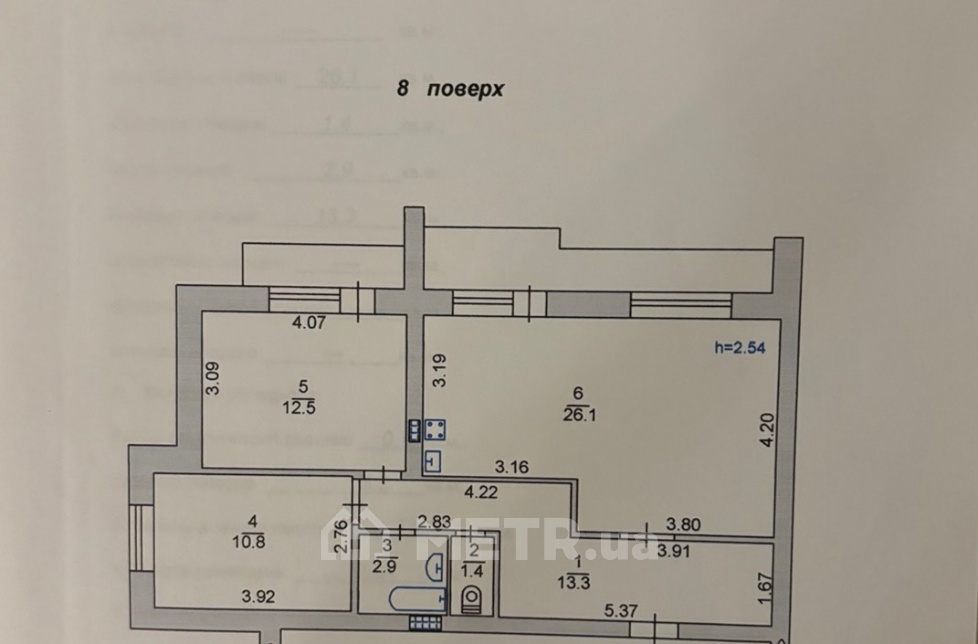 Фото квартиры, г. Черноморск, ул. Виталия Шума 4 (21523-1)