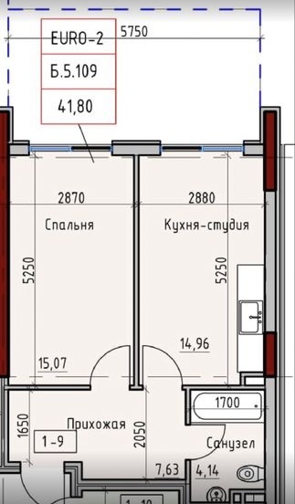 Квартира, доповнююче фото, 21682