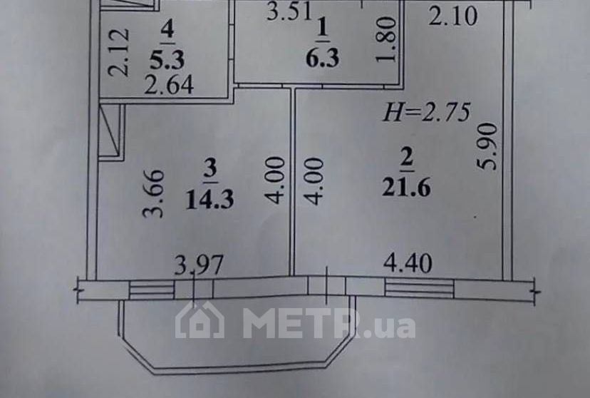 Фото квартиры, г. Одесса, ул. Шота Руставели 9 (21799-9)