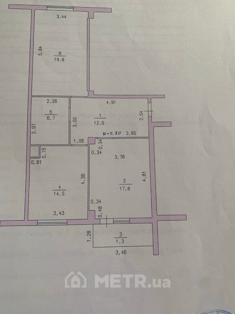 Фото квартиры, г. Одесса, Радужный Массив 4 (21814-9)