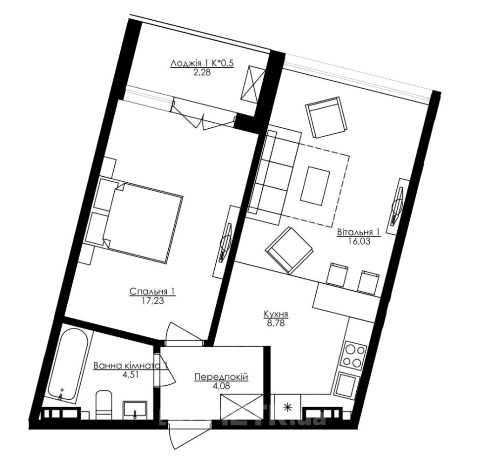 Фото квартири, м. Одеса, бульвар Французький 63/65 (СТР) (21995-5)