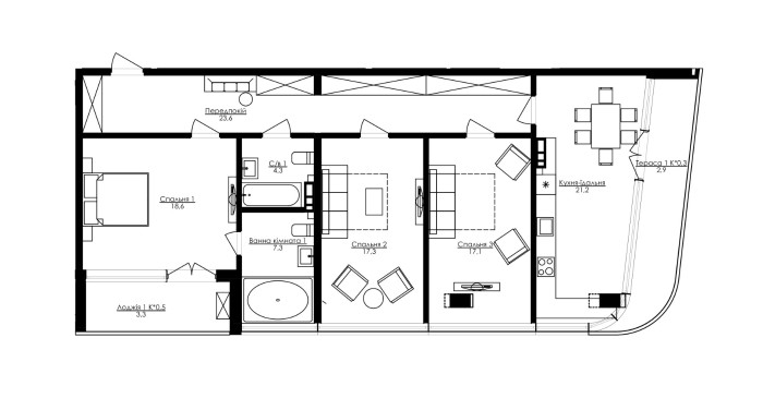 Квартира, доповнююче фото, 21997