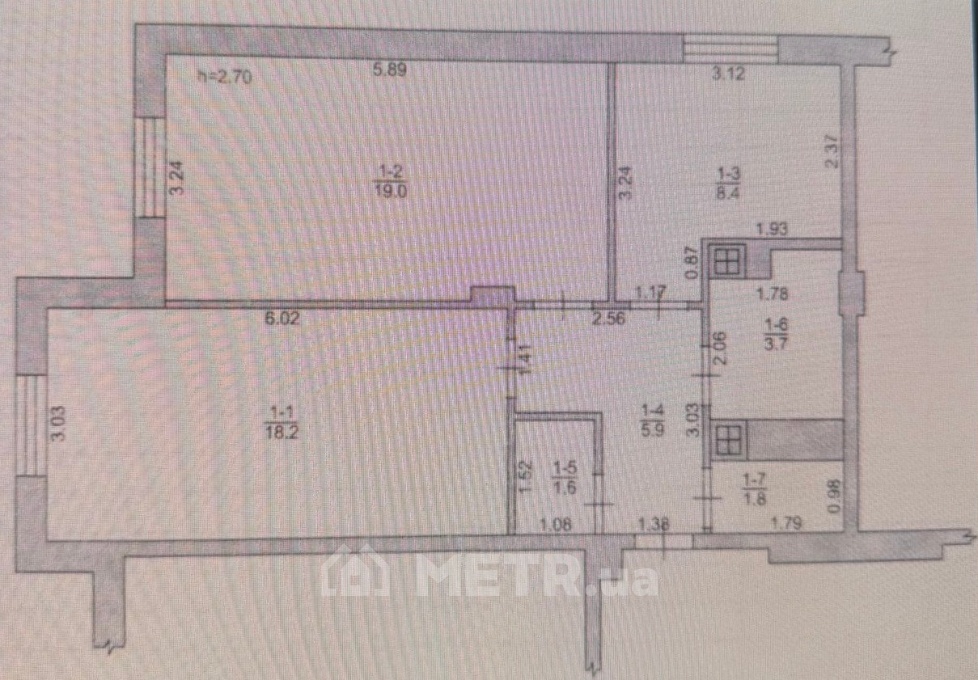 Фото квартиры, с. Крыжановка, ул. Николаевская 3/2 (22114-2)