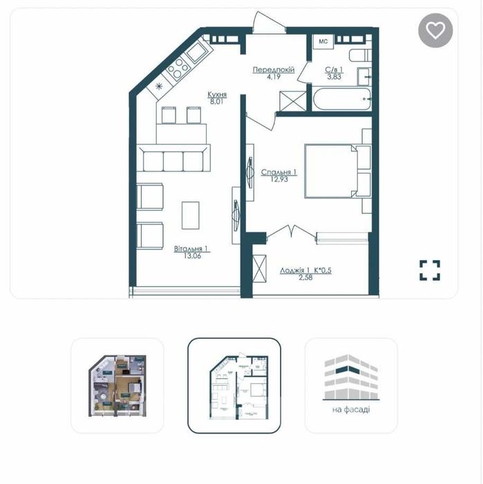 Фото квартиры, г. Одесса, бульвар Французский 63/65 (СТР) (22124-16)