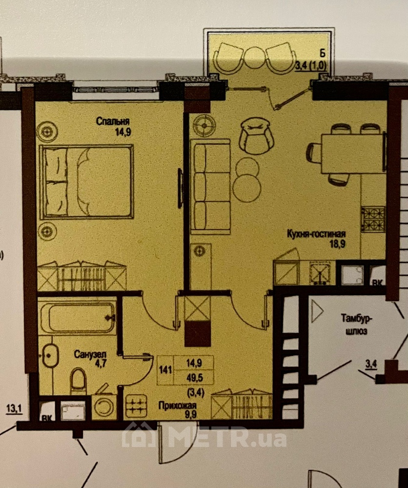 Фото квартиры, г. Одесса, бульвар Французский 3 (22250-11)