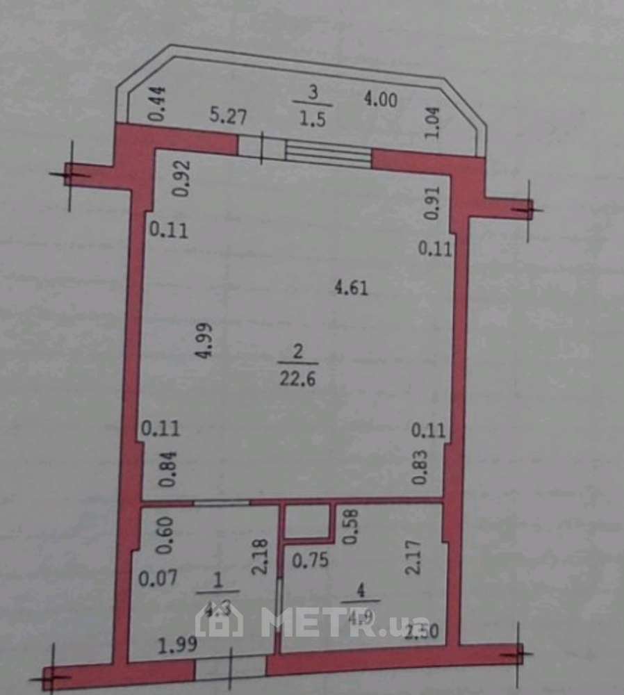 Фото квартиры, с. Лиманка, Радужный Массив 7Б (22253-12)
