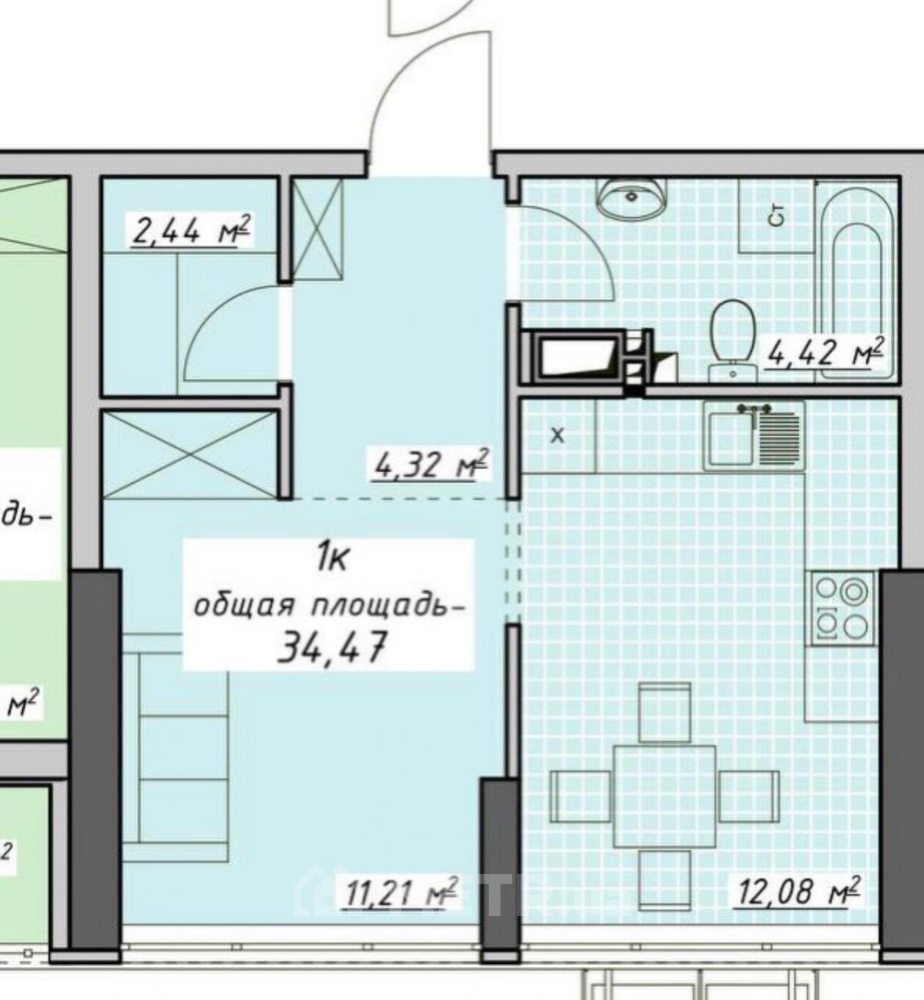 Фото квартиры, г. Одесса, пер. Курортный 2 (СТР) (22269-13)