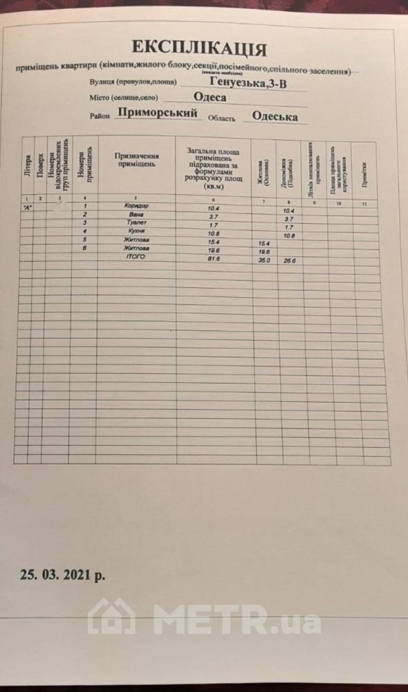 Фото квартиры, г. Одесса, ул. Генуэзская 3В (22297-31)