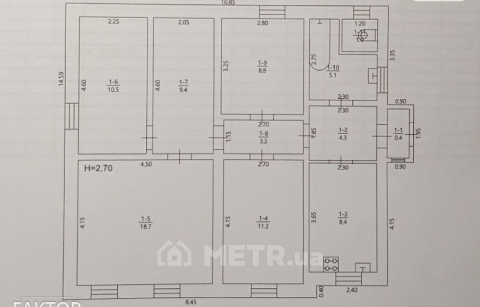 Фото дома, с. Фонтанка, ул. Патриотическая (22314-8)
