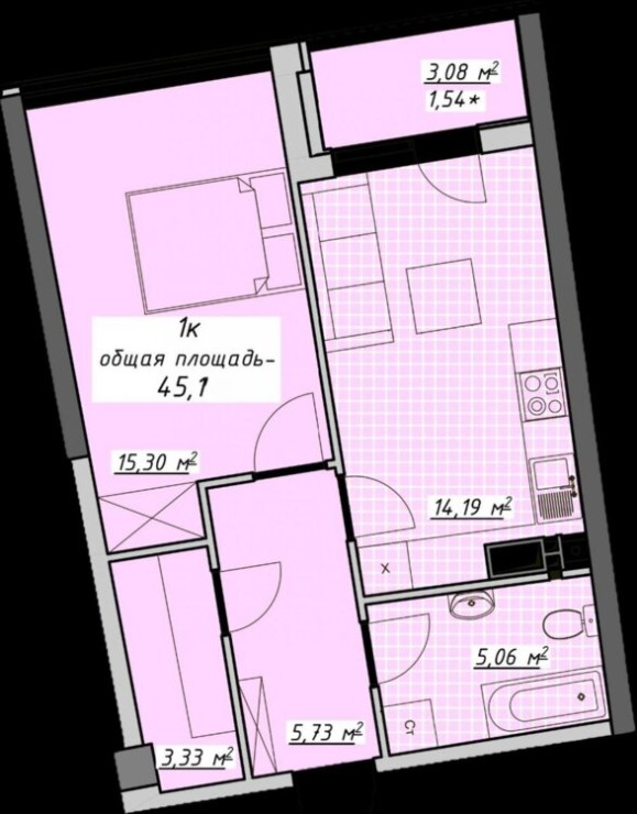 Квартира, доповнююче фото, 22393