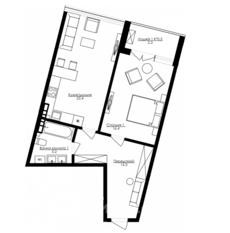 Фото квартиры, г. Одесса, бульвар Французский 63/65 (СТР) (22500-2)