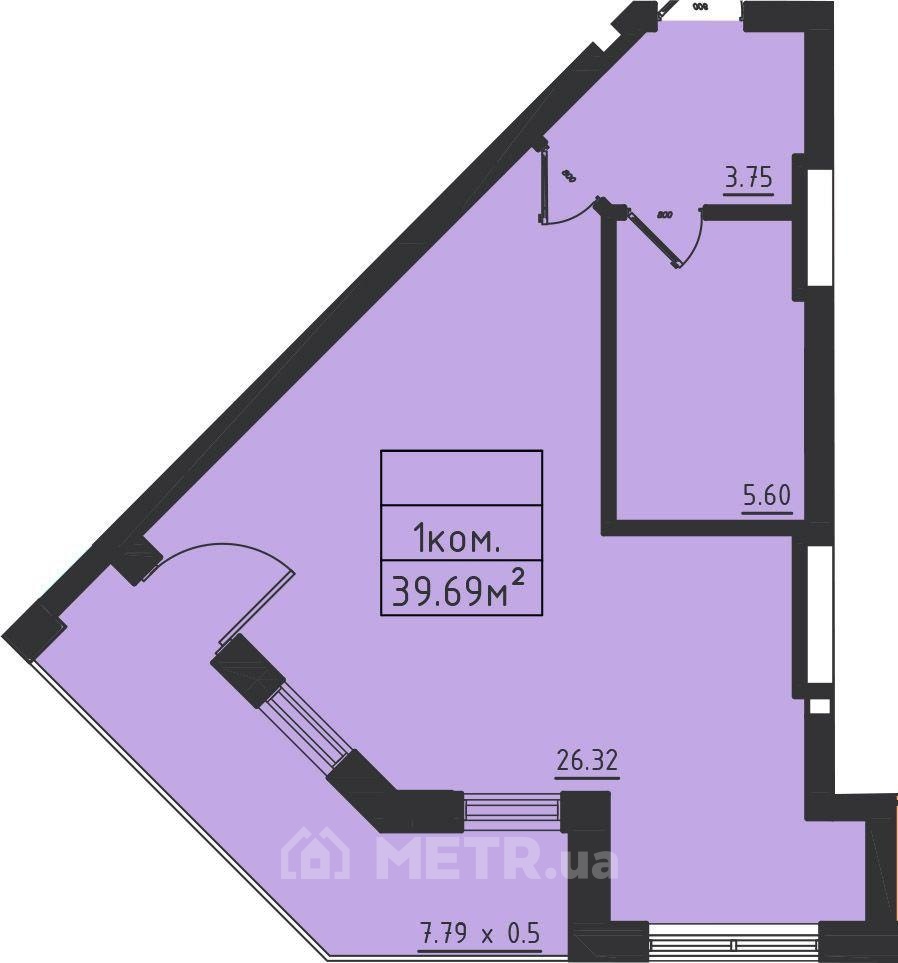 Фото квартиры, г. Одесса, ул. Дача Ковалевского 91 (22594-10)