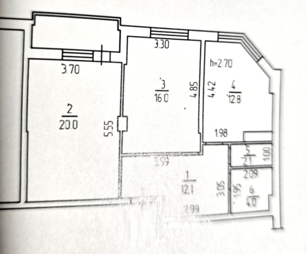 Фото квартиры, г. Одесса, Овидиопольская Дорога 3 (22600-15)