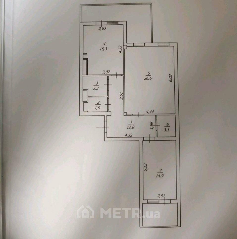 Фото квартиры, г. Одесса, ул. Генерала Цветаева 11Г (22668-13)