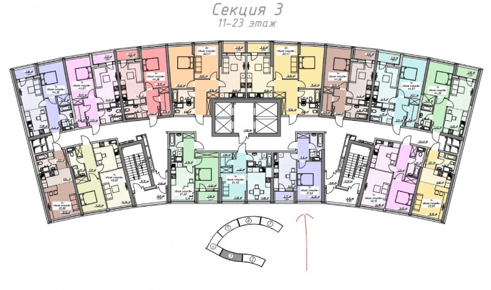 Фото квартиры, г. Одесса, пер. Курортный 2 (СТР) (22843-7)