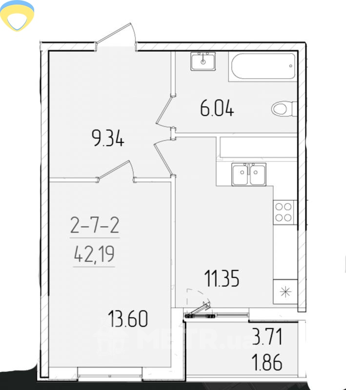 Фото квартиры, г. Одесса, ул. Краснова 1В (23294-16)